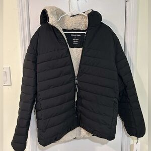 calvin klein black jacket